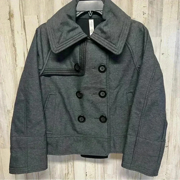 Lululemon COCO Jacket Swing Coat 4 Grey Softshell - Picture 5 of 9